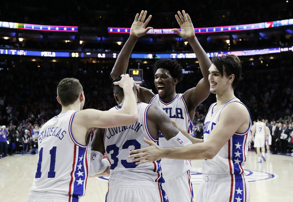 Basketball betting fans are thrilled with the intensity of the Sixers-Wolves game