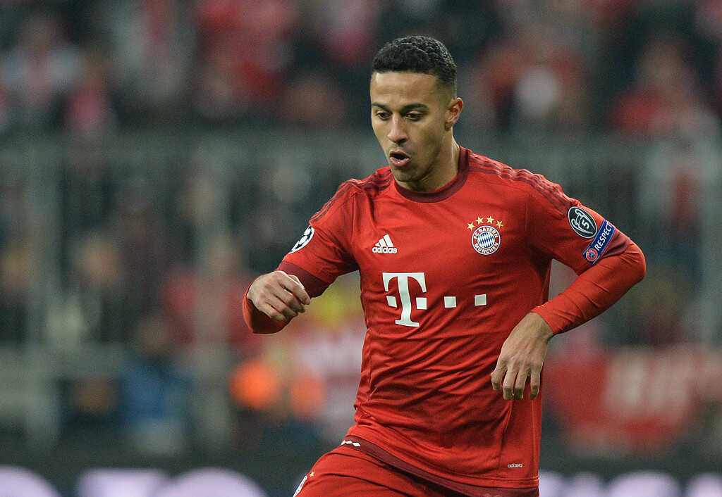 Online betting fans are backing Bayern Munich to win now that Thiago Alcantara is back to play against Werder Bremen