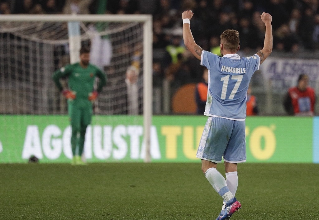 Người hâm mộ cá cược thể thao ủng hộ Lazio kết thúc ở top 4 Serie A để giành vé tham dự Champions League
