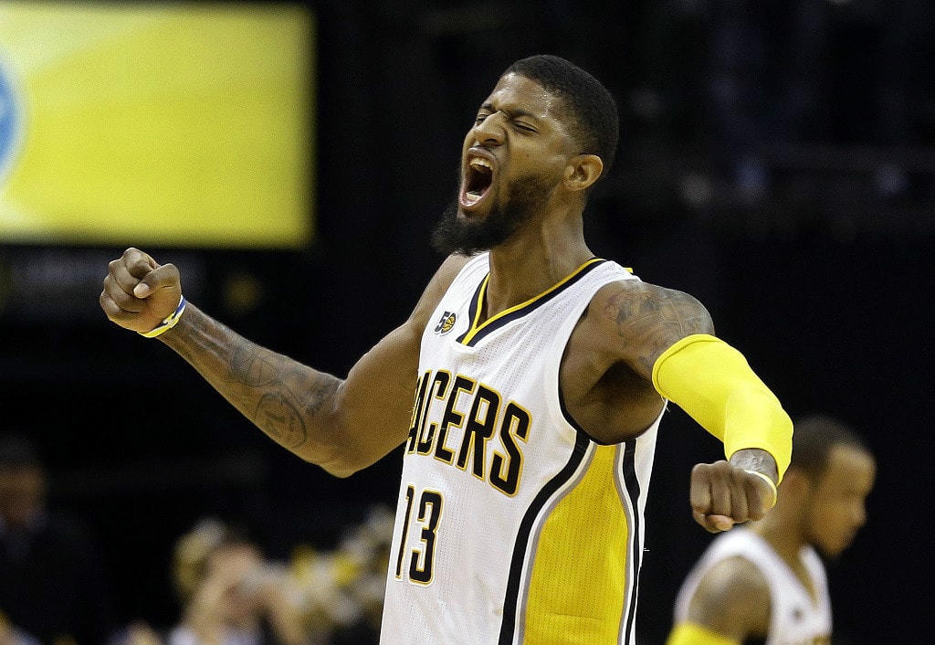 Paul George looks to delight sports betting fans as he tries to lead the Pacers to a win against the Magic
