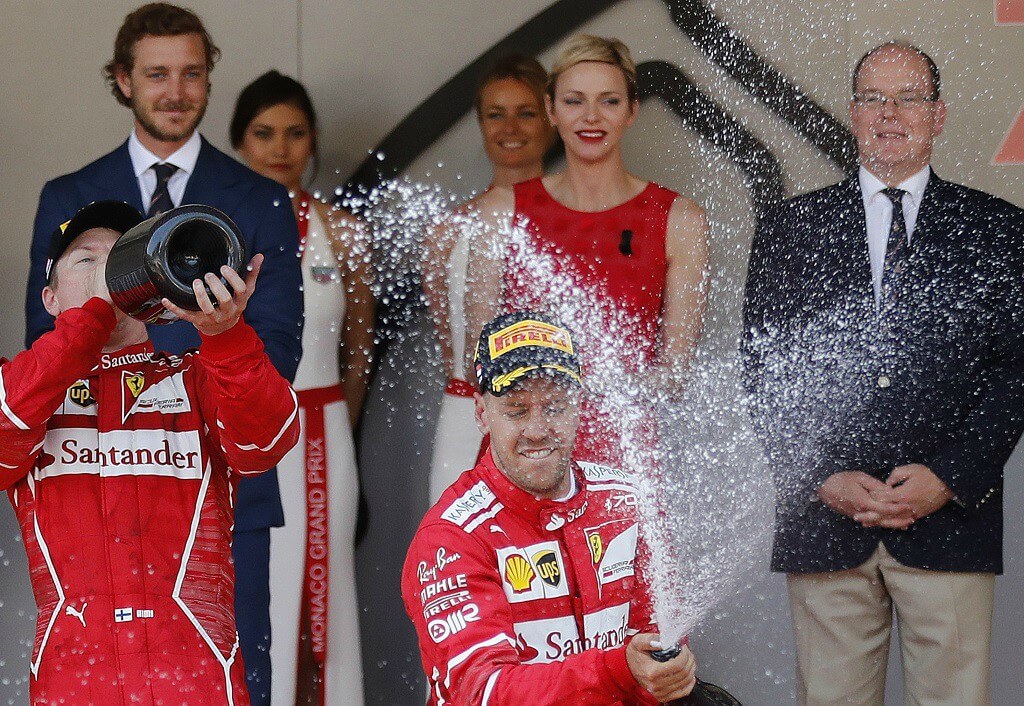 Ferrari have heated up the live betting after claiming the top two places in the Monaco Grand Prix