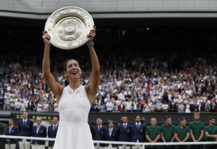 Garbiñe Muguruza proves that she is worthy to be online betting pick following her commendable victory at Wimbledon