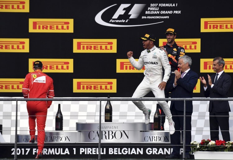 Online betting fans are stunned with Lewis Hamilton strong challenge against Sebastian Vettel in the Belgian Grand Prix