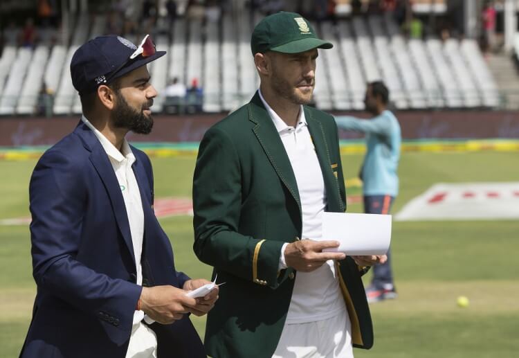 Bet online as Faf du Plessis tries to fulfill their first 3-0 win vs India