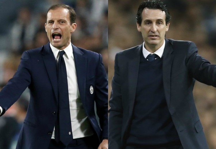 Juventus and PSG have set their sights on winning the Round of 16 football games