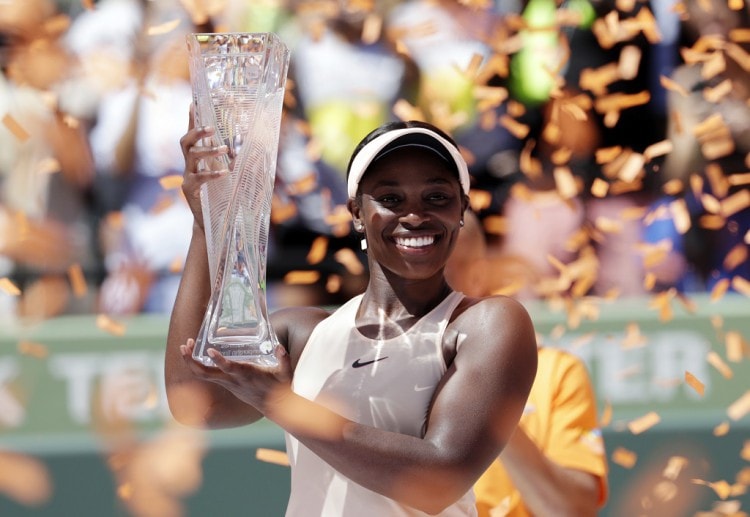 Tennis betting fans at Key Biscayne are delighted as Sloane Stephens reigned at home and lifted the Miami Open title