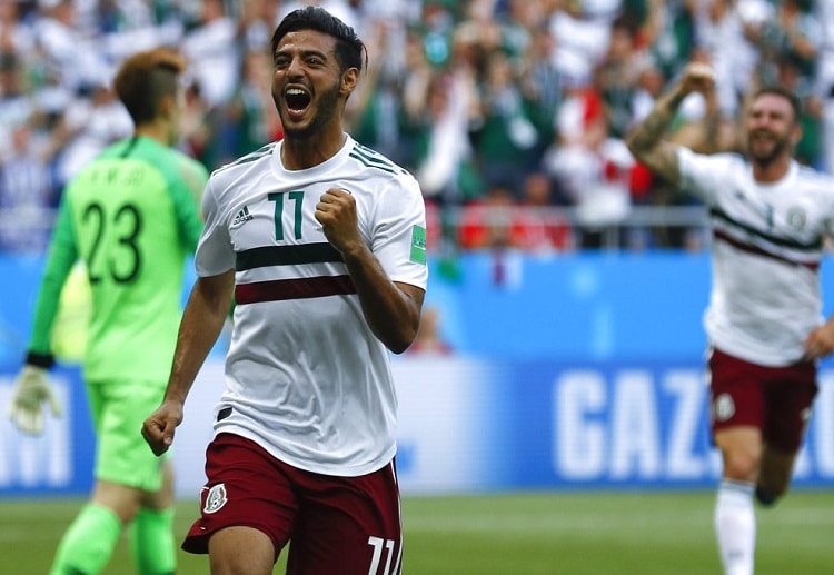Carlos Vela scored a goal for Mexico in World Cup 2018