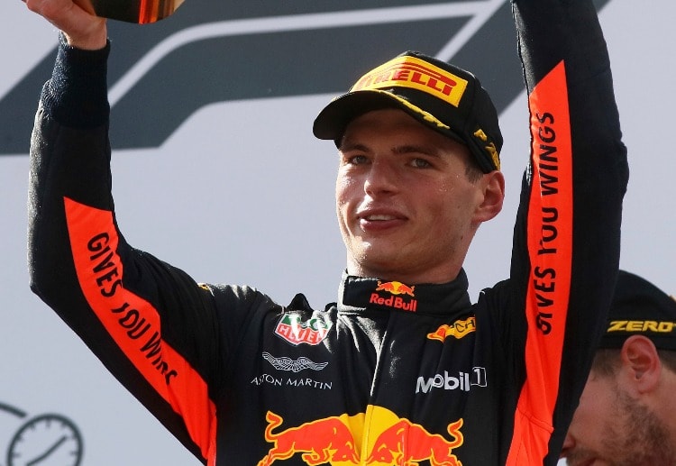 Verstappen thắng cược thể thao tại giải Grand Prix Áo