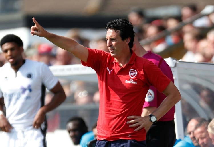 Fans are excited for Arsenal news regarding Unai Emery's coaching