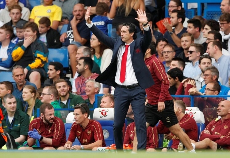 Unai Emery will look to get his first Premier League win as Arsenal boss against West Ham United this weekend