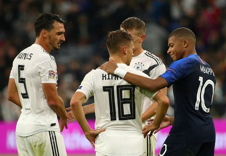 The UEFA Nations League match between Germany and France ended in a goalless draw