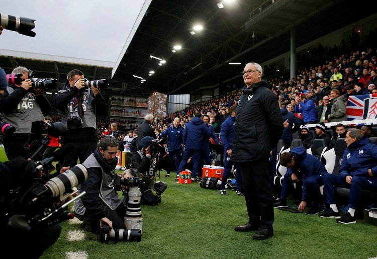 Fulham new manager Claudio Ranieri will face his former team Chelsea in the Premier League