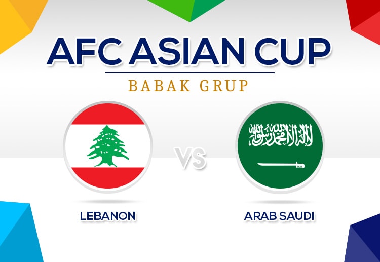 Taruhan Piala Asia 2019 Lebanon vs Arab Saudi