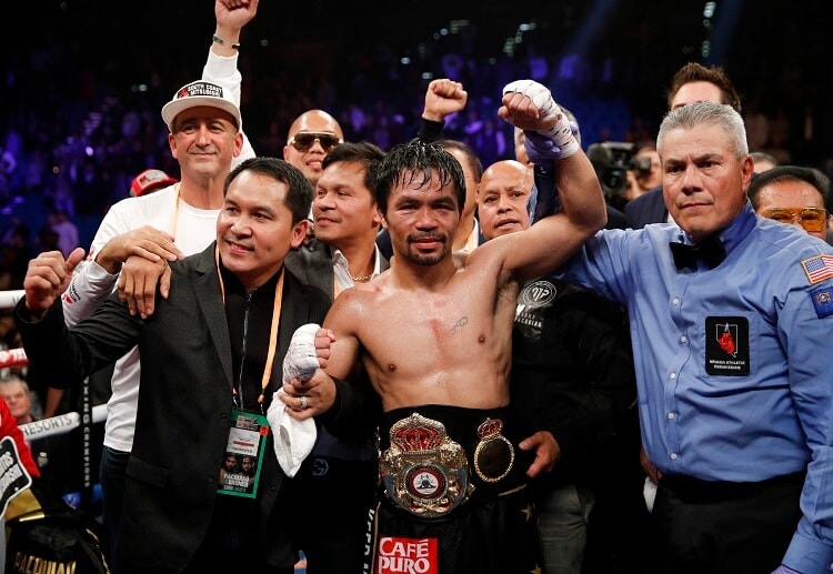 Manny Pacquiao vs Adrien Broner: Filipino boxing legend defends his WBA Welterweight title via unanimous decision