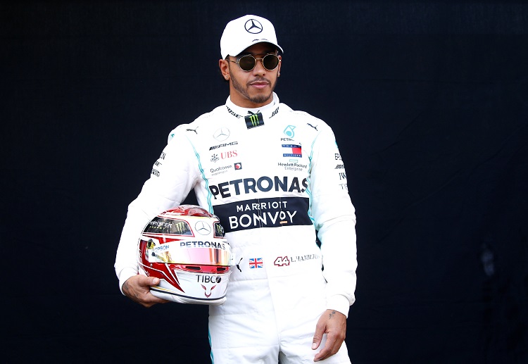 Formula 1 driver Lewis Hamilton is focused ahead of the Australian Grand Prix