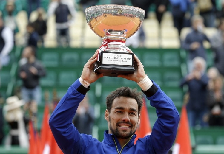 Fabio Fognini has beaten Dusan Lajovic in two sets to be crowned the Monte Carlo Masters champion