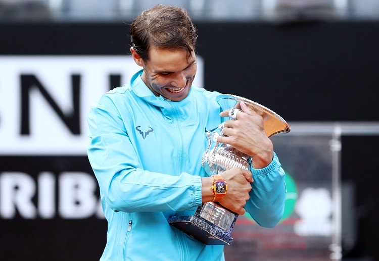 Rafael Nadal is feeling ecstatic with this victory over world no.1 Novak Djokovic in the Italian Open final