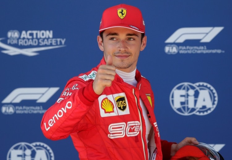 ชาร์ล เลอแคลร์ ในการแข่งขัน F1 ออสเตรีย กรังด์ปรีซ์ 2019