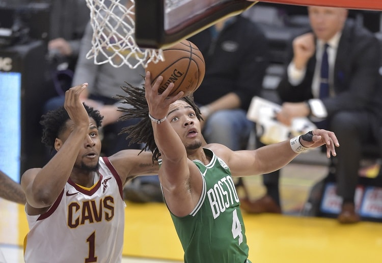 Celtics rookie Carsen Edwards put on quite a show against the Cavs in NBA Preseason