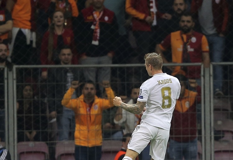 Real Madrid get the Champions League win over Galatasaray