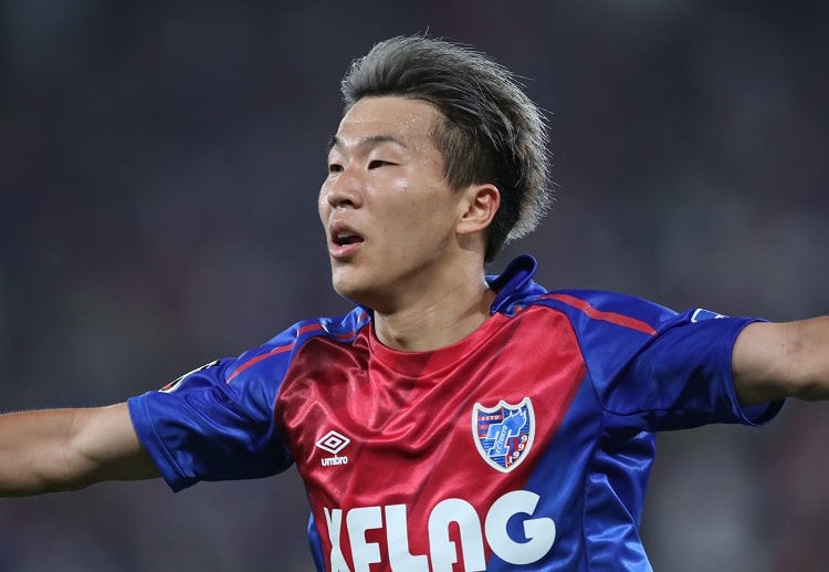 Kensuke Nagai will work with Diego Olivera, who is FC Tokyo's top scorer this season in J-League
