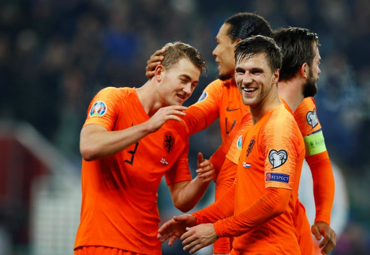 Euro 2020 Qualifying: sau 7 lượt trận, Hà Lan có 16 điểm đứng thứ 2 tại bảng C