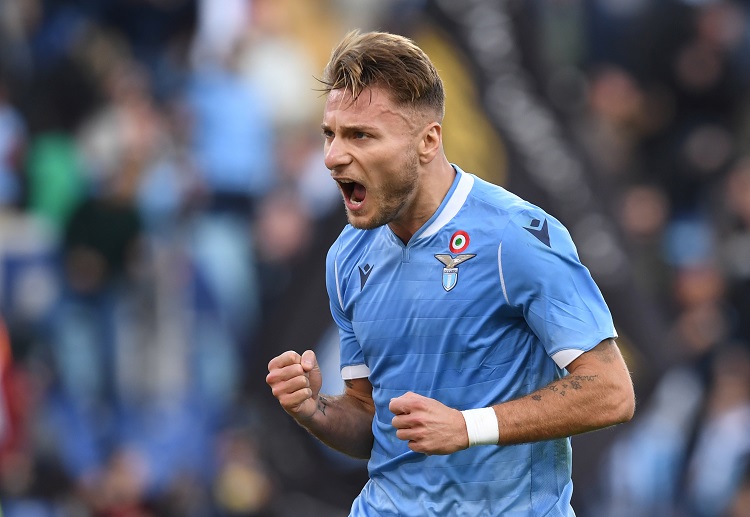 Ciro Immobile currently leads at Serie A’s top goalscorer with 17 goals