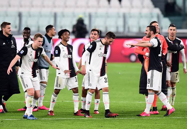 Juventus sit at the top of Serie A table with 63 points