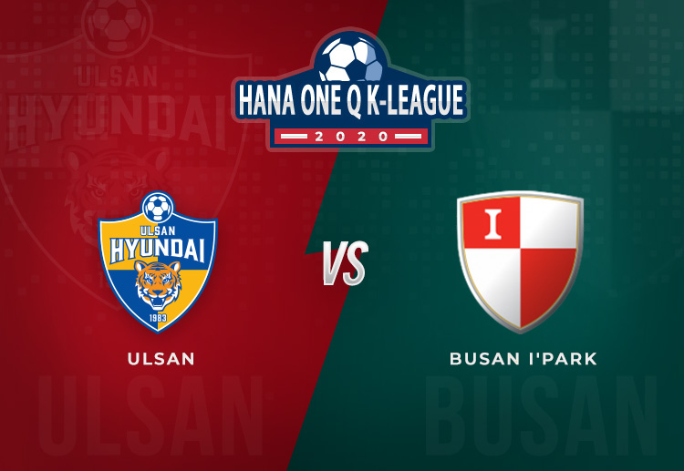 Ulsan Hyundai will be determined to show their K-League supremacy in the match against Busan I.Park