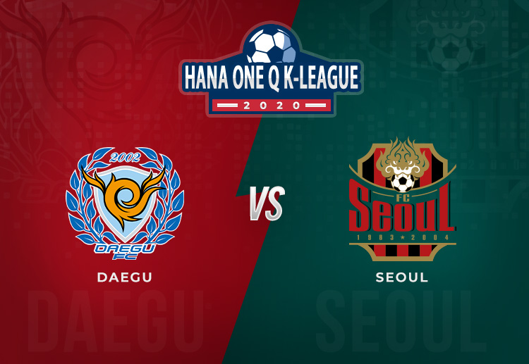 Daegu hope to continue their winning ways in the K-League when they face FC Seoul next