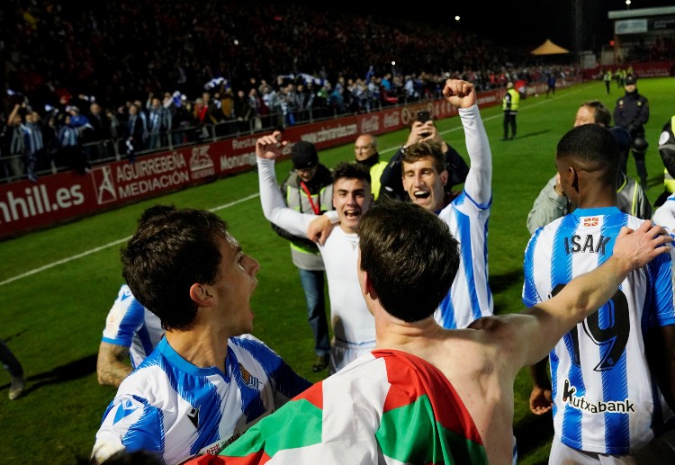 Real Sociedad are only 1 point ahead of Getafe and Atletico Madrid in La Liga