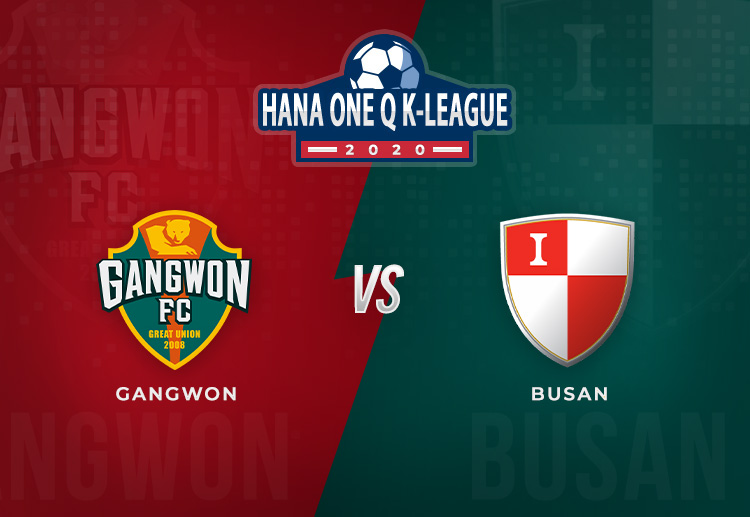 Gangwon FC will eye to beat Busan I'Park when they welcome them in this weekend's K-League match