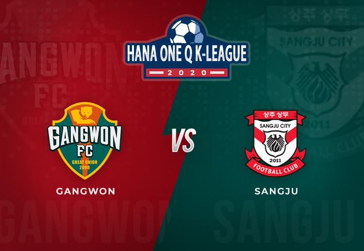 Sangju are looking to add another win to their K-League record when they face Gangwon
