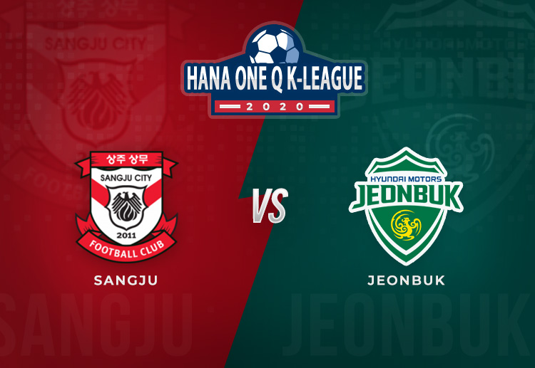 Sangju Sangmu are hoping to extend their three-game winning streak in the K-League match against Jeonbuk Hyundai Motors