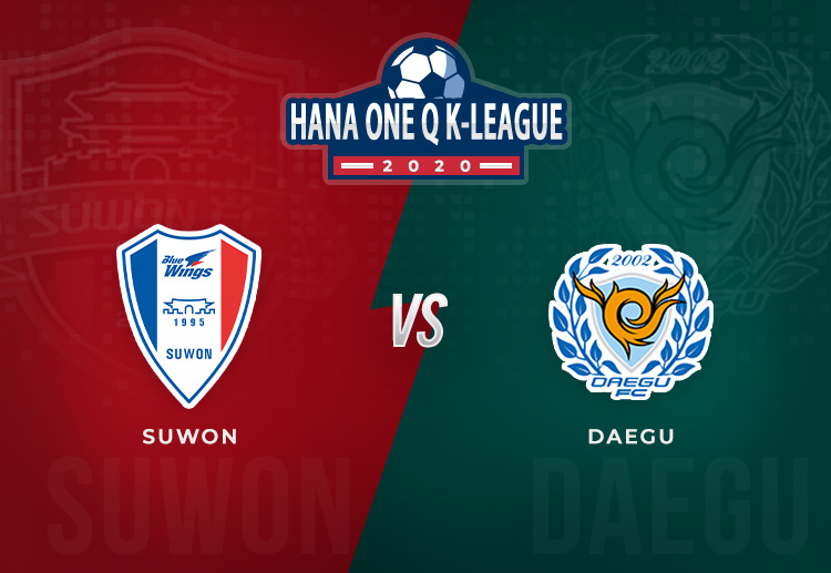 Daegu FC hope to seal the third spot in the K-League table by beating Suwon Bluewings in the upcoming weekend clash