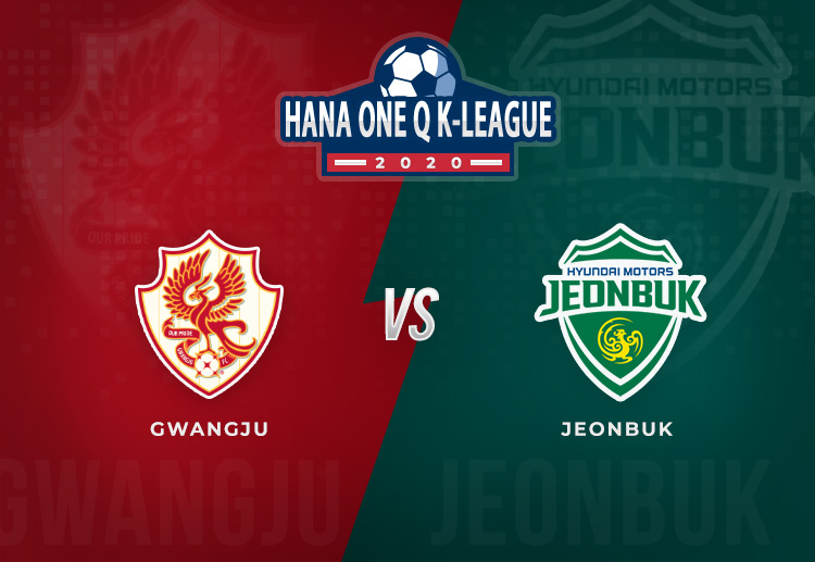 Jeonbuk Hyundai Motors will attempt to regain their grip on K-League title as they visit Gwangju FC