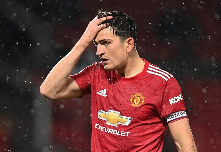 Harry Maguire could miss Man United's Champions League clash against RB Leipzig