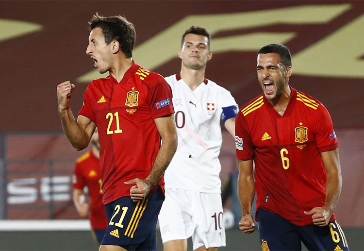 Spain continue their unbeaten streak in UEFA Nations League after beating Switzerland