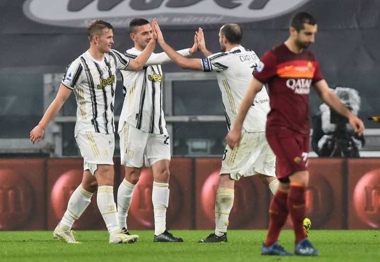 Skor akhir Serie A: Juventus 2-0 AS Roma