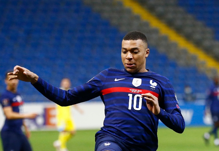 France's Kylian Mbappe remains to be a strong contender for the Golden Boot award in the upcoming Euro 2020