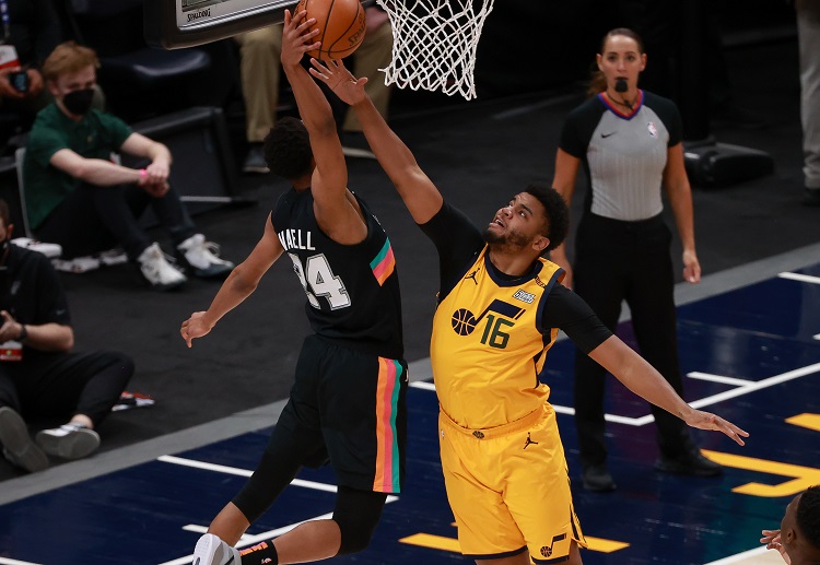 Dự đoán bóng rổ NBA 2021 Utah Jazz vs San Antonio Spurs.