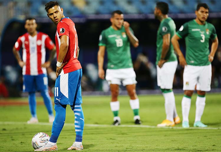 Gol ke 2 Angel Romero untuk Paraguay di pertandingan perdana Copa America.