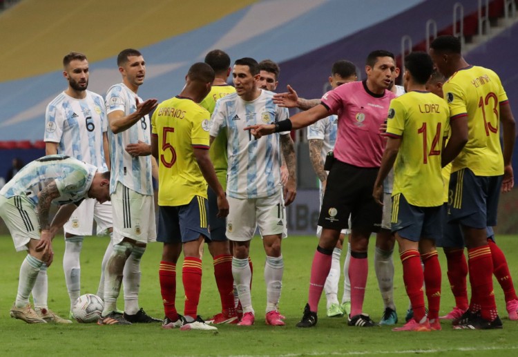 Hasil pertandingan Euro 2020: Argentina 1-1 Kolombia (3-2 Adu Penalti)