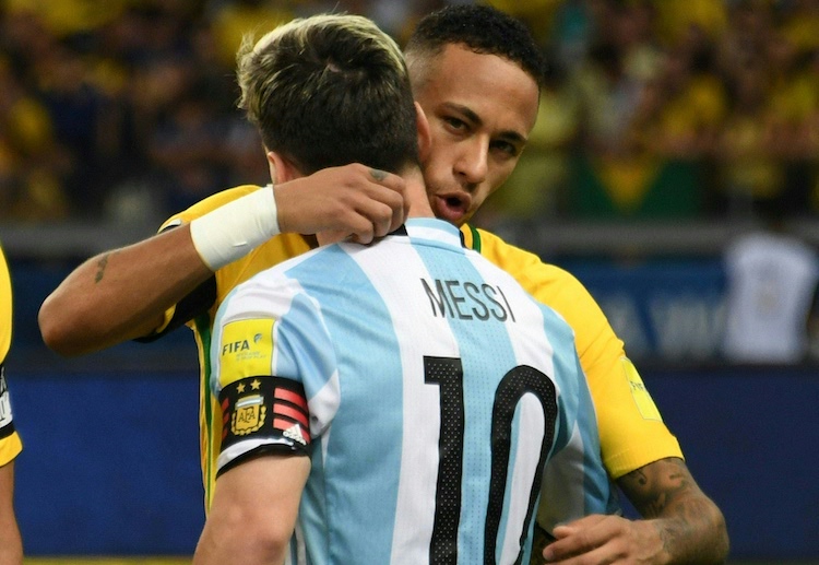 2021 코파 아메리카 브라질-아르헨티나 전에서 리오넬 메시와 네이마르의 재회가 이루어질 예정이다.