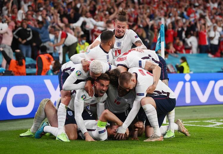 Hasil semifinal Euro 2020: Inggris 2-1 Denmark