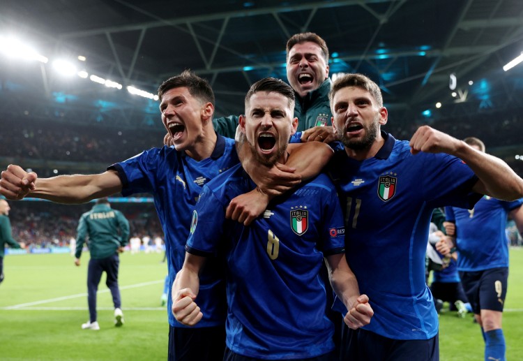 Hasil pertandingan Euro 2020: Italia 1-1 Spanyol (4-2 Adu Penalti)
