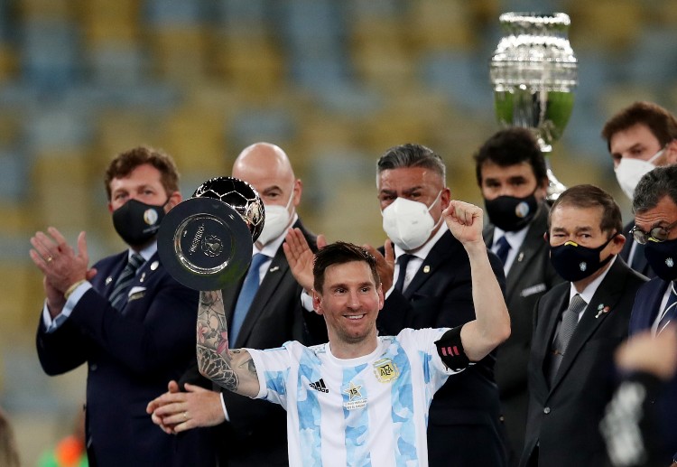 Lionel Messi top skor Copa America 2021