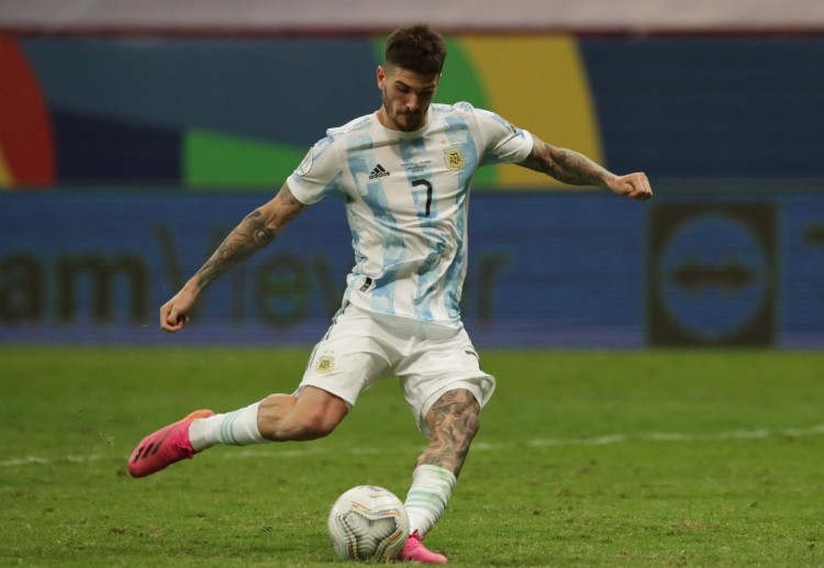 Rodrigo de Paul has scored once in Copa America 2021 during Argentina's 3-0 win vs Ecuador