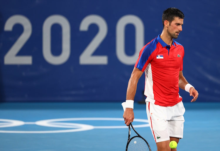 Novak Djokovic akan bermain di dua partai hari ini pada Olimpiade 2020.