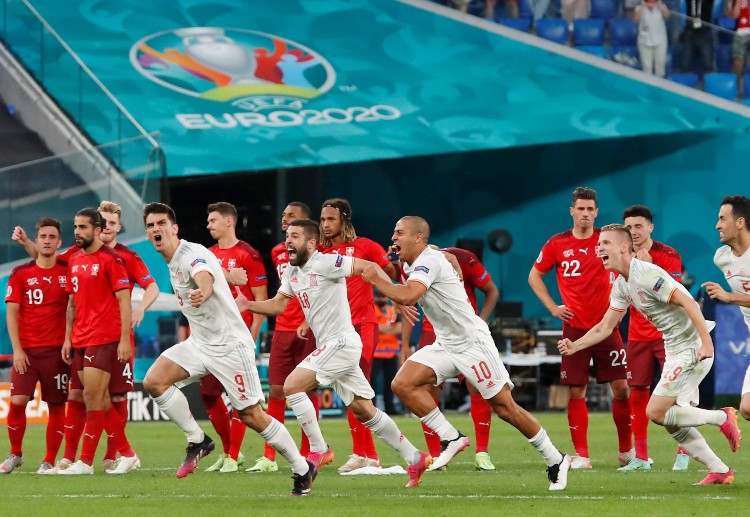 Skor akhir Euro 2020: Swiss 1-1 (penalti 1-3) Spanyol